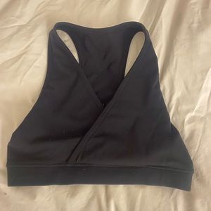 Lululemon black sports bra